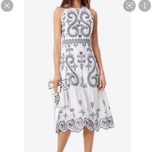 Tory Burch Embroidered Mariana Dress - Size 2